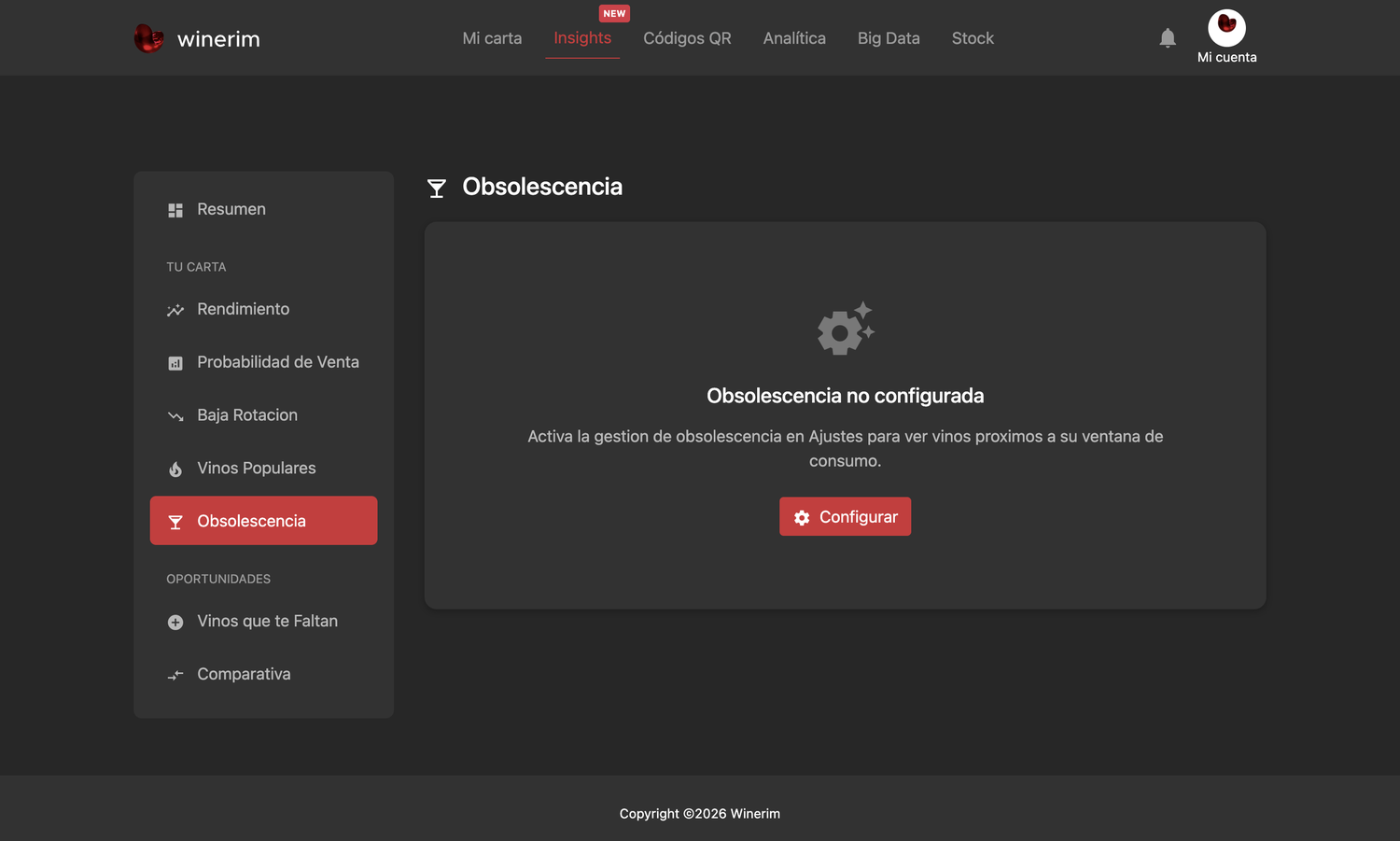Insights: obsolescencia